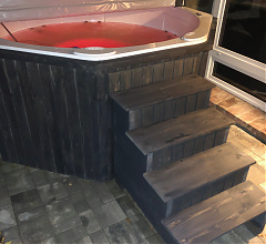 Crystal Spas Big Spa 220x220x102cm 6 személyes masszázsmedence