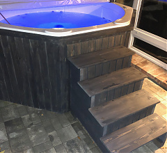 Crystal Spas Big Spa 220x220x102cm 6 személyes masszázsmedence